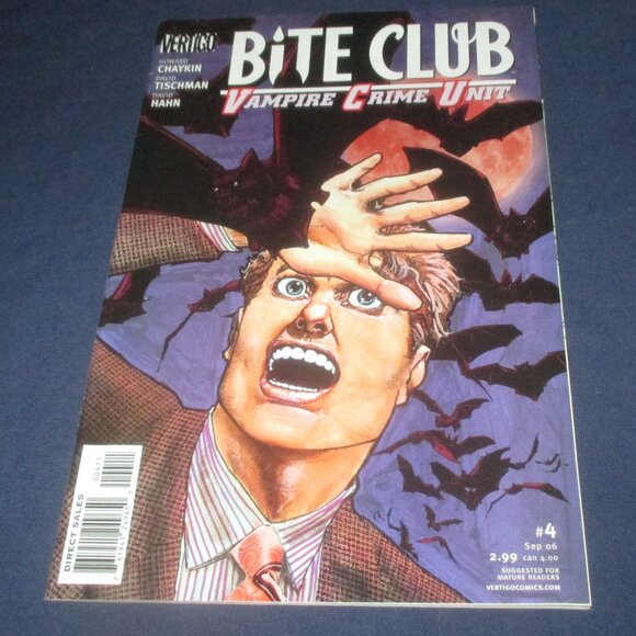Bite Club Vampire Crime Unit #4 (Vertigo Comics, 2006) - Picture 1 of 3